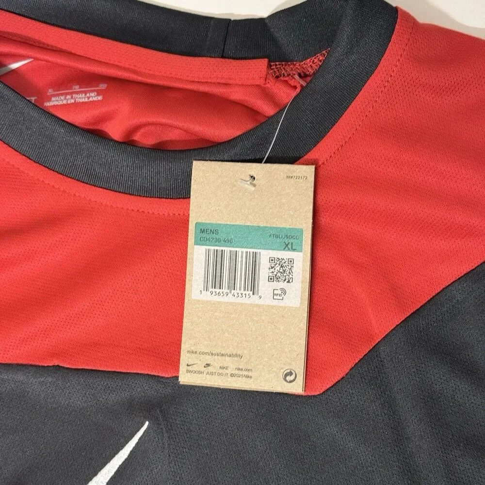 Nike Manchester United 2009-10 Home Shirt Retro Remake Fan Jersey Red Men XL NWT